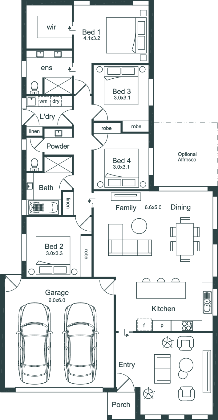 The Scoville floor plan image